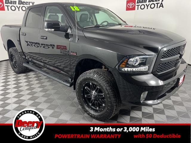 used 2018 Ram 1500 car, priced at $29,222