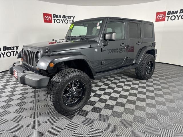 used 2010 Jeep Wrangler Unlimited car, priced at $15,500