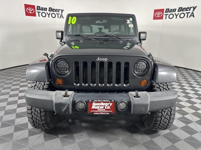 used 2010 Jeep Wrangler Unlimited car, priced at $15,500