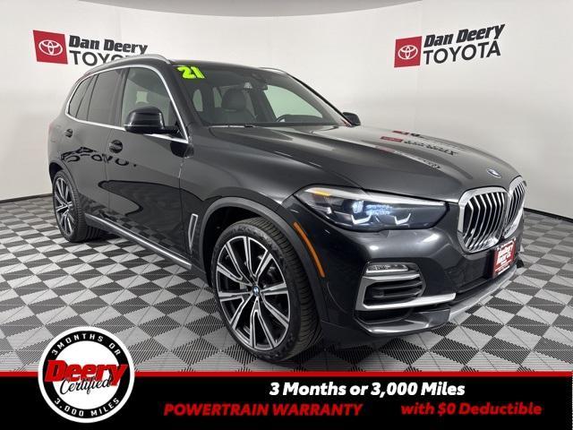 used 2021 BMW X5 car, priced at $35,327