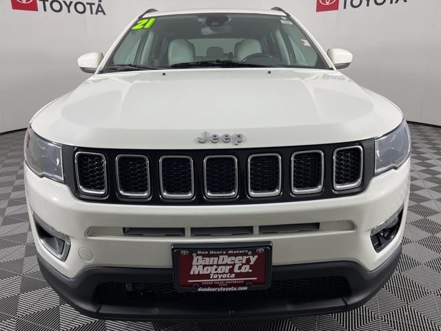 used 2021 Jeep Compass car, priced at $16,733