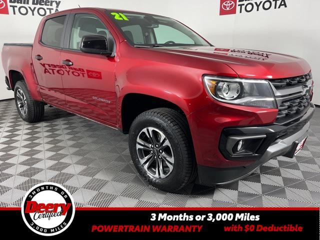 used 2021 Chevrolet Colorado car, priced at $22,420