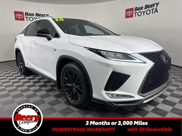 used 2020 Lexus RX 450h car, priced at $41,510