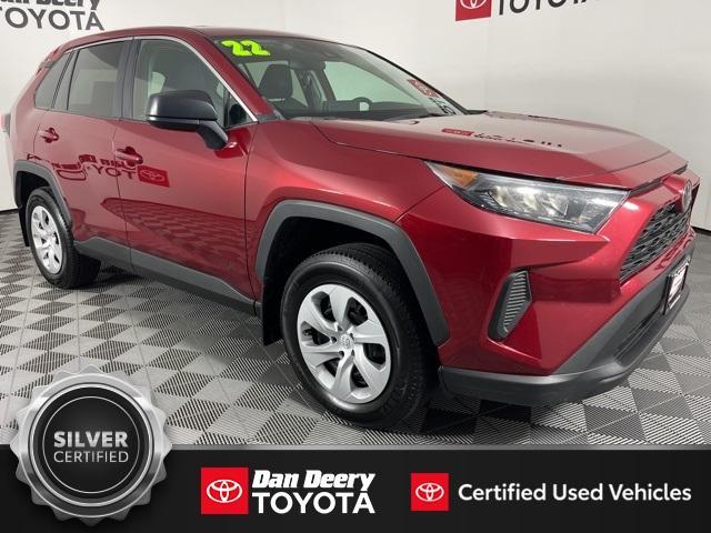 used 2022 Toyota RAV4 car, priced at $22,000