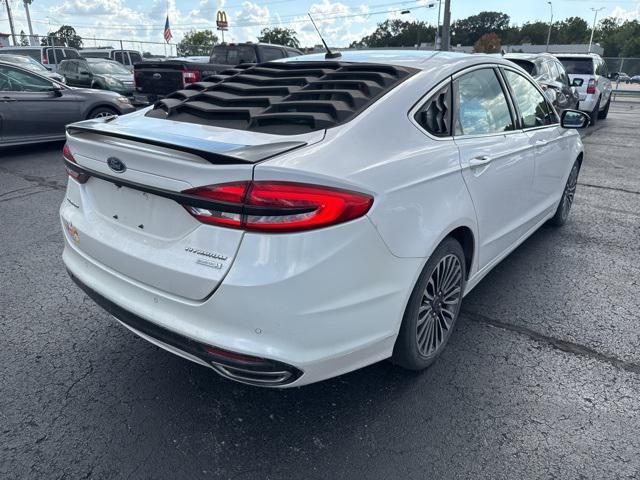 used 2017 Ford Fusion car, priced at $12,500