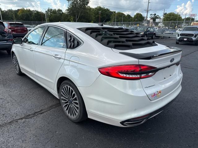 used 2017 Ford Fusion car, priced at $12,500