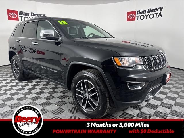 used 2018 Jeep Grand Cherokee car, priced at $23,580