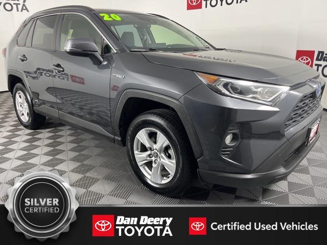 used 2020 Toyota RAV4 Hybrid car, priced at $23,000