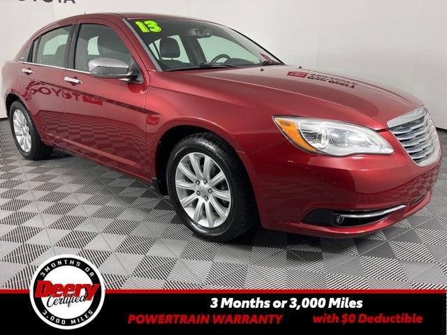 used 2013 Chrysler 200 car, priced at $8,780