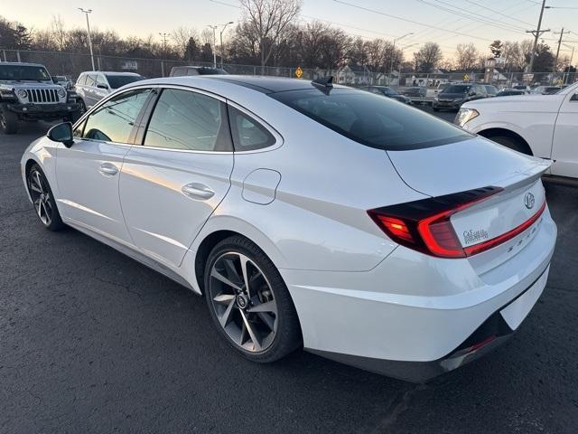 used 2021 Hyundai Sonata car, priced at $21,325