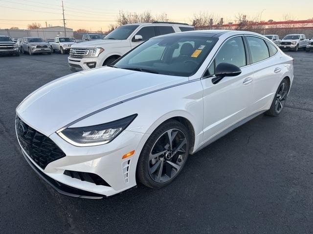 used 2021 Hyundai Sonata car, priced at $21,325