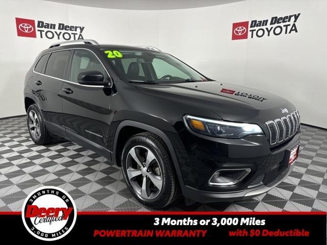 used 2020 Jeep Cherokee car, priced at $14,646