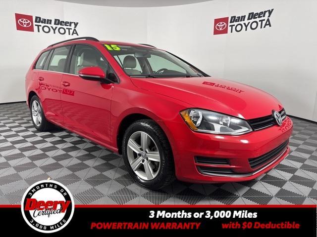 used 2015 Volkswagen Golf SportWagen car, priced at $14,900