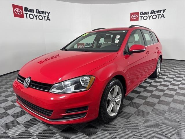 used 2015 Volkswagen Golf SportWagen car, priced at $14,900