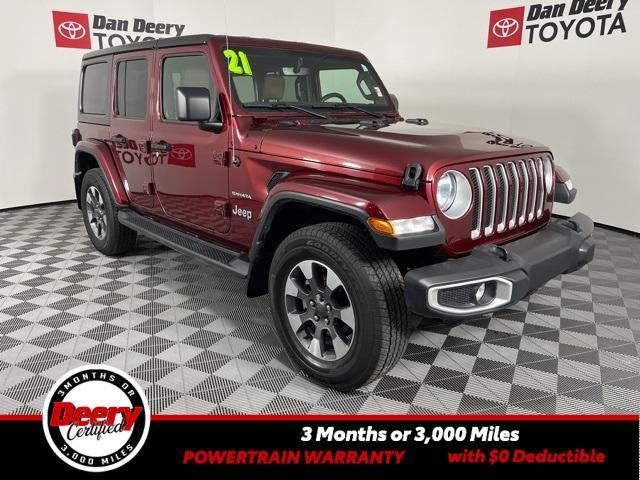 used 2021 Jeep Wrangler Unlimited car, priced at $33,938