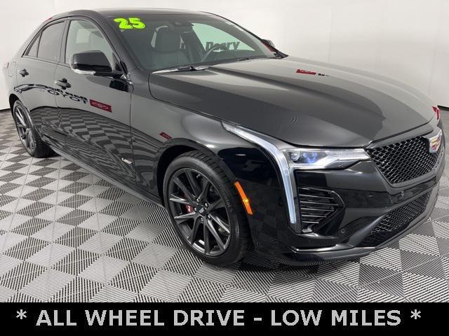 used 2025 Cadillac CT4-V car, priced at $48,900
