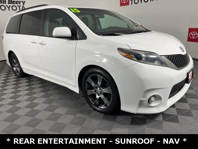 used 2015 Toyota Sienna car, priced at $9,800