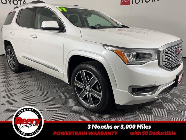 used 2017 GMC Acadia car, priced at $17,658