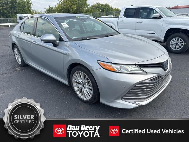 used 2018 Toyota Camry Hybrid car, priced at $21,139