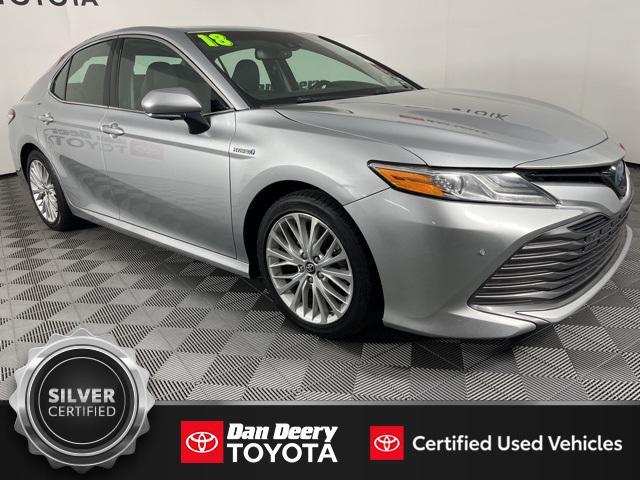 used 2018 Toyota Camry Hybrid car, priced at $19,130