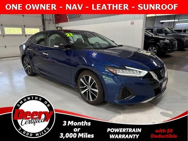 used 2021 Nissan Maxima car, priced at $28,534