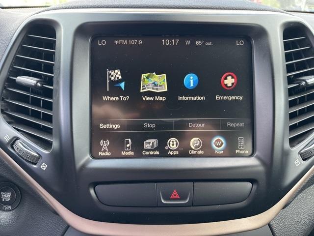 used 2017 Jeep Cherokee car, priced at $12,566