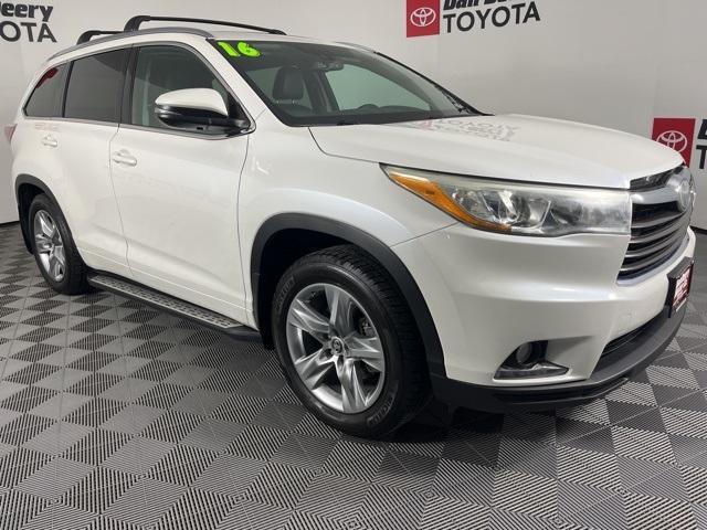 used 2016 Toyota Highlander car, priced at $20,500