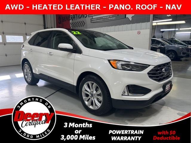 used 2022 Ford Edge car, priced at $26,325