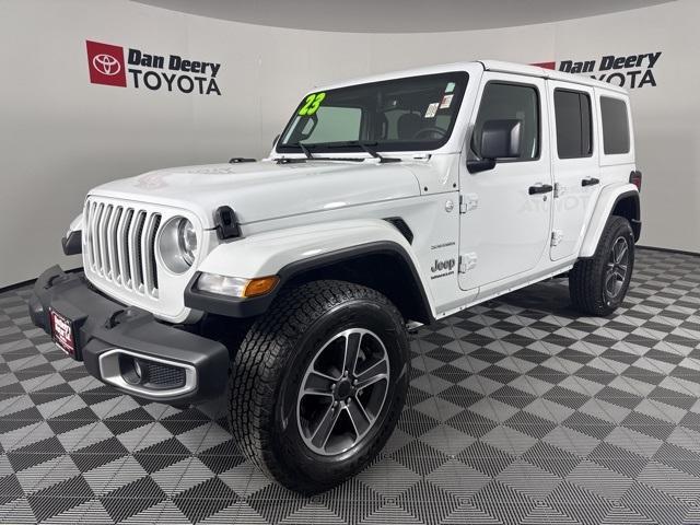 used 2023 Jeep Wrangler car, priced at $37,499