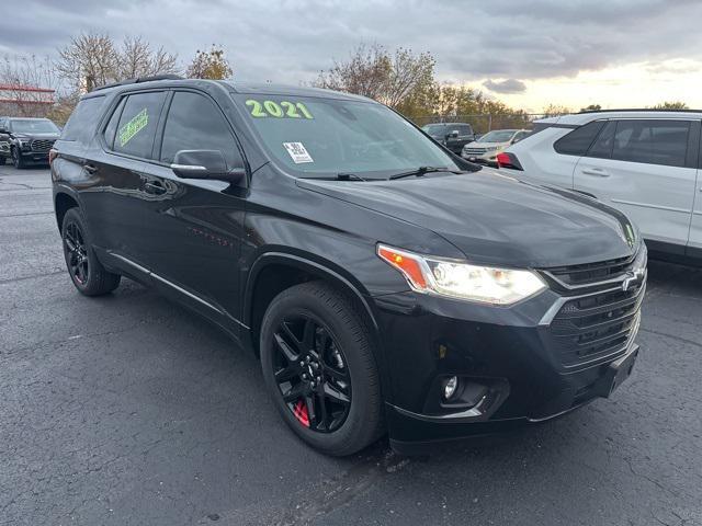 used 2021 Chevrolet Traverse car, priced at $28,400