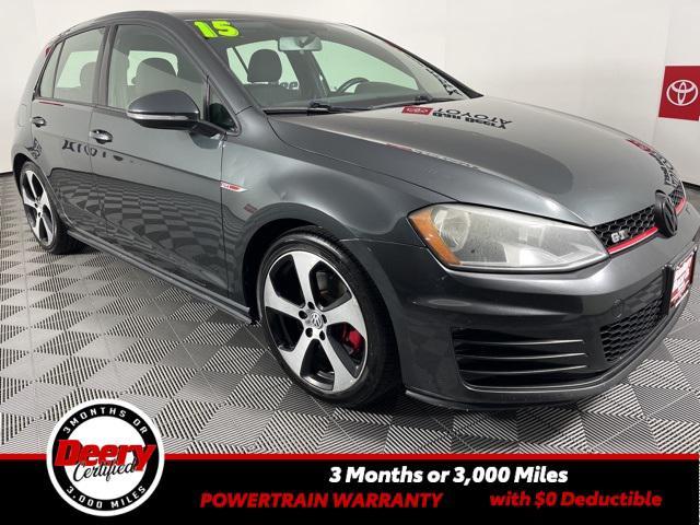 used 2015 Volkswagen Golf GTI car, priced at $9,443