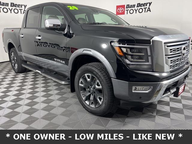 used 2024 Nissan Titan car, priced at $49,689