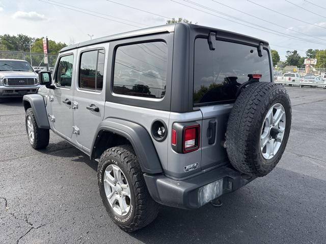 used 2021 Jeep Wrangler Unlimited car, priced at $25,268