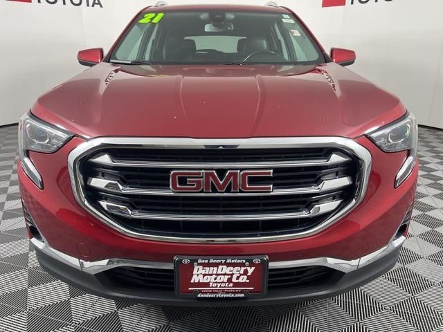 used 2021 GMC Terrain car, priced at $18,014