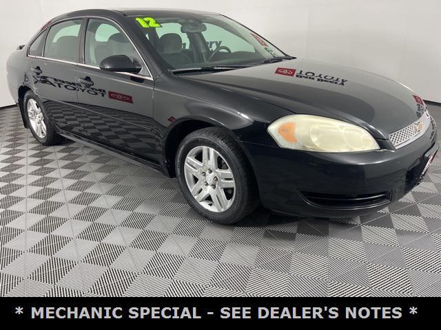 used 2012 Chevrolet Impala car, priced at $3,200