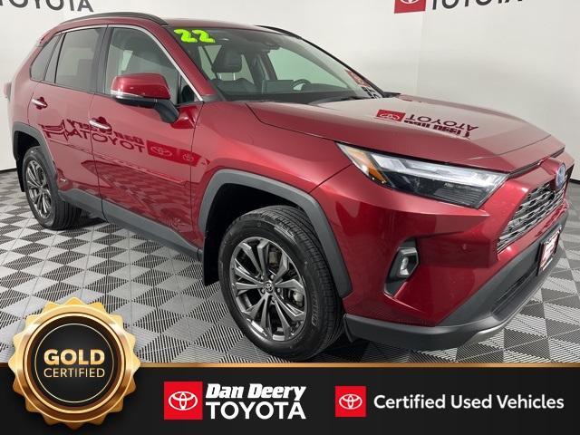 used 2022 Toyota RAV4 Hybrid car, priced at $33,877