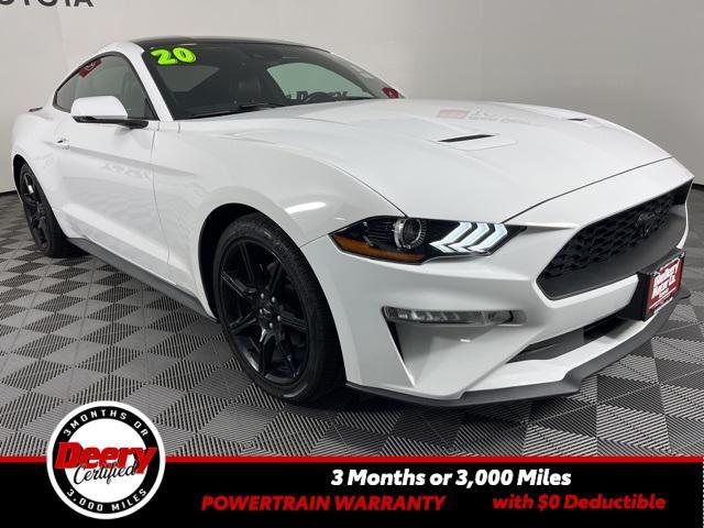 used 2020 Ford Mustang car, priced at $20,282