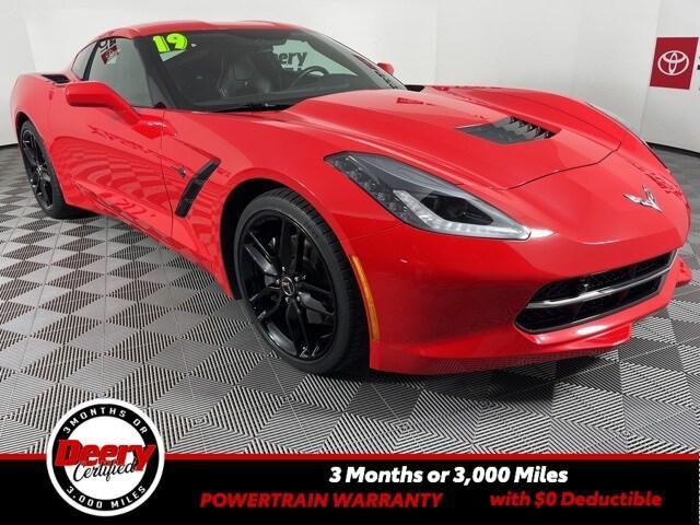 used 2019 Chevrolet Corvette car, priced at $51,100