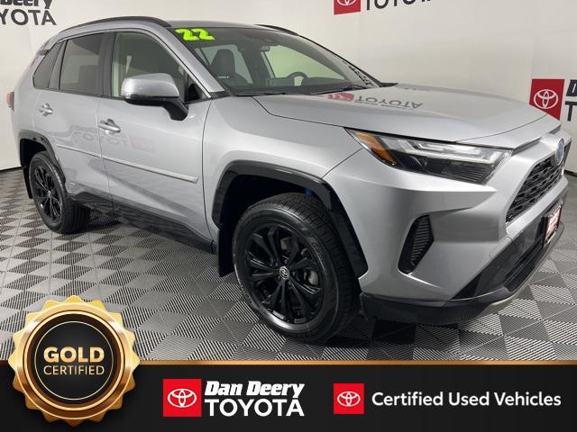 used 2022 Toyota RAV4 Hybrid car, priced at $33,258