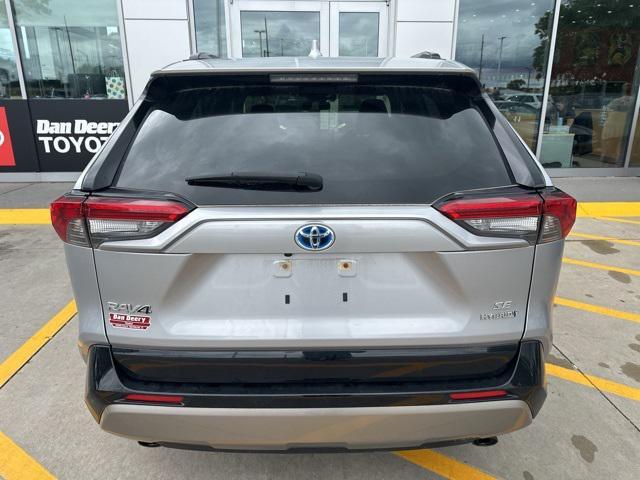 used 2022 Toyota RAV4 Hybrid car, priced at $34,600