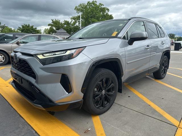 used 2022 Toyota RAV4 Hybrid car, priced at $34,600