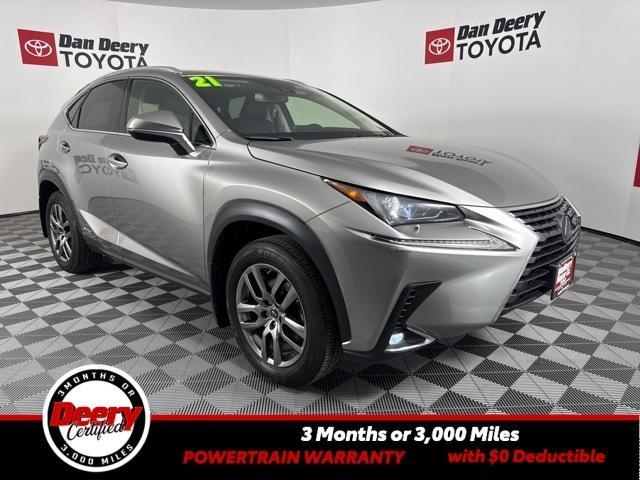 used 2021 Lexus NX 300h car, priced at $30,500