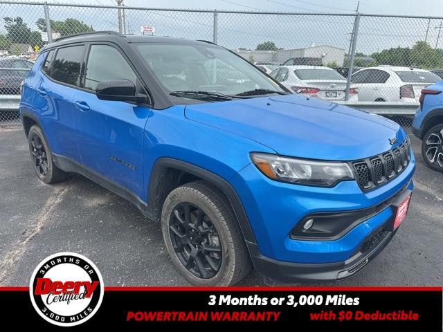 used 2023 Jeep Compass car, priced at $22,300