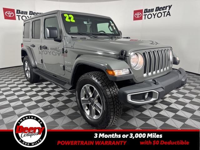 used 2022 Jeep Wrangler Unlimited car, priced at $31,000