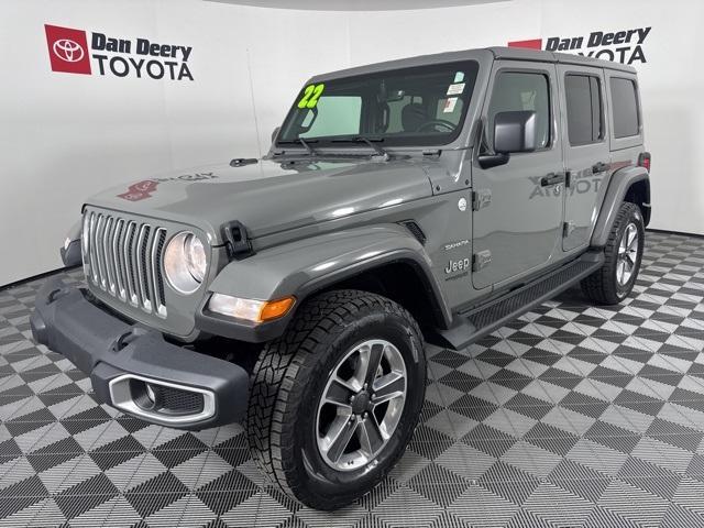 used 2022 Jeep Wrangler Unlimited car, priced at $31,000