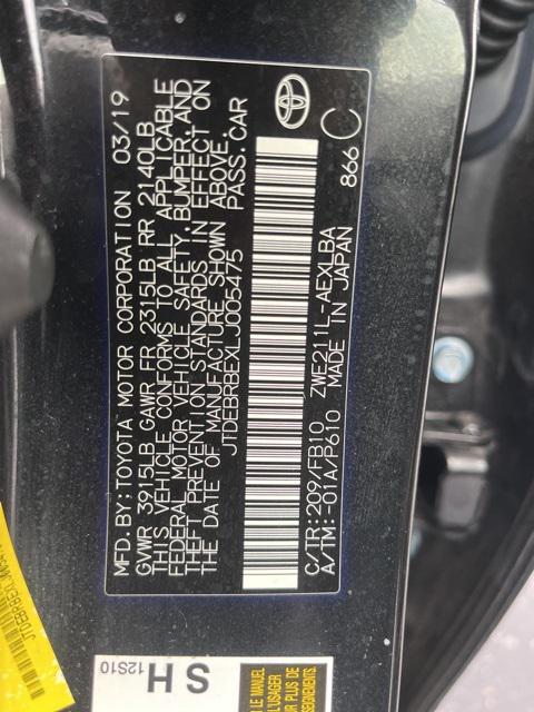 used 2020 Toyota Corolla Hybrid car, priced at $13,810