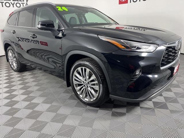 used 2024 Toyota Highlander car, priced at $53,400