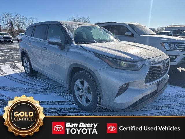 used 2021 Toyota Highlander Hybrid car, priced at $35,000