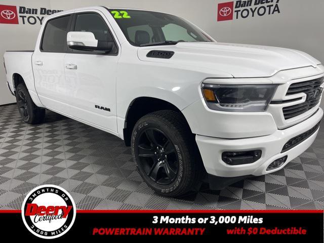 used 2022 Ram 1500 car, priced at $35,111
