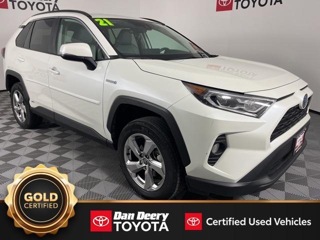 used 2021 Toyota RAV4 Hybrid car, priced at $32,862